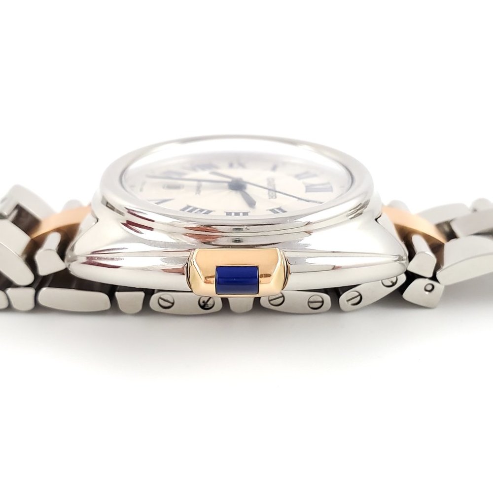 Sold on our website Cartier Clé De Stainless Steel Gold 31mm Automatic Watch - Picture 11 of 14